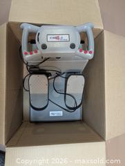 MaxSold Auction: PC flight yoke & rudder pedals - Russell (Ontario, Canada) SELLER MANAGED Downsizing Online Auction - Craig Street