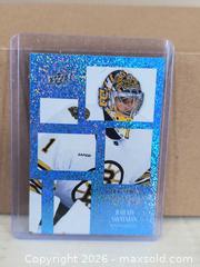 MaxSold Auction: Boston Bruins Holo UD card - South Frontenac (Ontario, Canada) SELLER MANAGED Downsizing Online Auction - Battersea Road