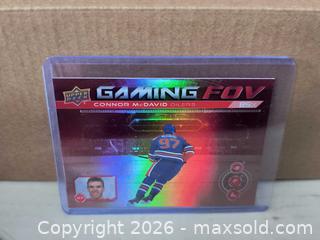 MaxSold Auction: Conor Mcdavid Oilers FOV Holo Card  - South Frontenac (Ontario, Canada) SELLER MANAGED Downsizing Online Auction - Battersea Road