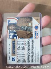 MaxSold Auction: Emmit Smith Cowboys Rookie of the Year Mint Card - South Frontenac (Ontario, Canada) SELLER MANAGED Downsizing Online Auction - Battersea Road