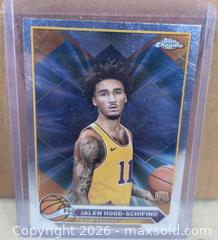 MaxSold Auction: Jaden Hood-Shafino Topps Chrome Rookie Card Mint - South Frontenac (Ontario, Canada) SELLER MANAGED Downsizing Online Auction - Battersea Road