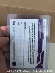 MaxSold Auction: Jaden Hood-Shafino Topps Chrome Rookie Card Mint - South Frontenac (Ontario, Canada) SELLER MANAGED Downsizing Online Auction - Battersea Road