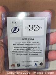 MaxSold Auction: Victor UD portraits Card Blue Holo - South Frontenac (Ontario, Canada) SELLER MANAGED Downsizing Online Auction - Battersea Road