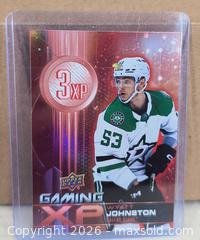 MaxSold Auction: Wyatt Jhonston XP hockey card mint - South Frontenac (Ontario, Canada) SELLER MANAGED Downsizing Online Auction - Battersea Road