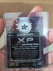 MaxSold Auction: Wyatt Jhonston XP hockey card mint - South Frontenac (Ontario, Canada) SELLER MANAGED Downsizing Online Auction - Battersea Road