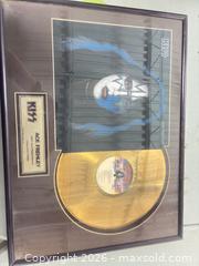 MaxSold Auction: Ace Frehley KISS Framed 24KT Gold Plated Record Plaque - Ottawa (Ontario, Canada) SELLER MANAGED Downsizing Online Auction - Grenfell Crescent