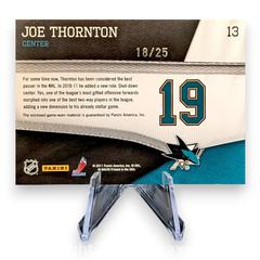MaxSold Auction: 2011 PANINI PINNACLE THREADS JOE THORNTON PATCH CARD #13 - 18/25 - Ottawa (Ontario, Canada) SELLER MANAGED Estate Sale Online Auction - Adam Baker Way