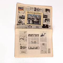 MaxSold Auction: NEW YORK TIMES THE FAB FOUR BEATLES NEWSPAPER COMPILATION - Ottawa (Ontario, Canada) SELLER MANAGED Estate Sale Online Auction - Adam Baker Way