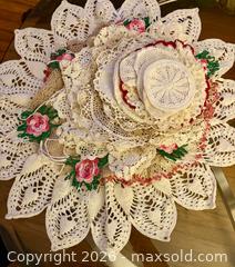 MaxSold Auction: (25) Vintage Round Crocheted Doilies - Burlington (Ontario, Canada) SELLER MANAGED Estate Sale Online Auction - Bellwood Avenue