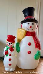 MaxSold Auction: (2) Vintage Snowman Blowmolds - Burlington (Ontario, Canada) SELLER MANAGED Estate Sale Online Auction - Bellwood Avenue