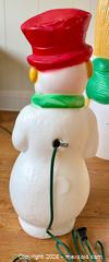 MaxSold Auction: (2) Vintage Snowman Blowmolds - Burlington (Ontario, Canada) SELLER MANAGED Estate Sale Online Auction - Bellwood Avenue
