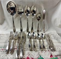 MaxSold Auction: (39) Pieces 1847 Roger’s Bros Flatware - Burlington (Ontario, Canada) SELLER MANAGED Estate Sale Online Auction - Bellwood Avenue