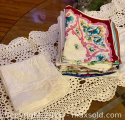 MaxSold Auction: (44) Vintage Womens’ Hankerchiefs - Burlington (Ontario, Canada) SELLER MANAGED Estate Sale Online Auction - Bellwood Avenue