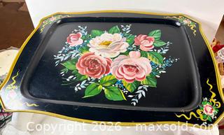 MaxSold Auction: (7) Vintage Metal Trays - Burlington (Ontario, Canada) SELLER MANAGED Estate Sale Online Auction - Bellwood Avenue