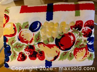 MaxSold Auction: (8) Vintage Tablecloths - Burlington (Ontario, Canada) SELLER MANAGED Estate Sale Online Auction - Bellwood Avenue