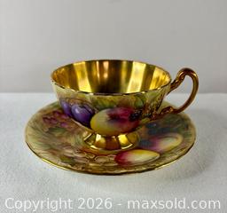 MaxSold Auction:  Vintage Aynsley Cup and Saucer - Burlington (Ontario, Canada) SELLER MANAGED Estate Sale Online Auction - Bellwood Avenue