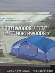 MaxSold Auction: NEW! Woods Northwoods 7-Person Dome Tent - South Frontenac (Ontario, Canada) SELLER MANAGED Downsizing Online Auction - Bank Street