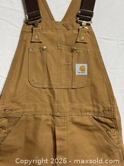 MaxSold Auction: Carhartt Overalls Workwear Size 32 /32 Bib  - Ottawa (Ontario, Canada) SELLER MANAGED Downsizing Online Auction - Prince Albert Street
