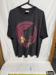 MaxSold Auction: Vintage 1994 Used Clothing T Shirt Tax Tasmanian Devil Looney Tunes  - Ottawa (Ontario, Canada) SELLER MANAGED Downsizing Online Auction - Prince Albert Street