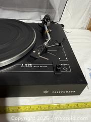 MaxSold Auction: Vintage Telefunken S150B Vinyl Record Player Turntable Model S150B Just Serviced Ready To Play  - Ottawa (Ontario, Canada) SELLER MANAGED Downsizing Online Auction - Prince Albert Street