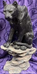 MaxSold Auction: 14 in. large Black Panther Statue - Idaho Springs (Colorado, USA) PARTNER MANAGED Estate Sale Online Auction - Idaho Street
