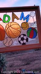 MaxSold Auction: Stained Glass "ADAM" Window picture - Idaho Springs (Colorado, USA) PARTNER MANAGED Estate Sale Online Auction - Idaho Street