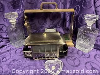 MaxSold Auction: Vintage Bar Equipment Crystal metal  - Idaho Springs (Colorado, USA) PARTNER MANAGED Estate Sale Online Auction - Idaho Street