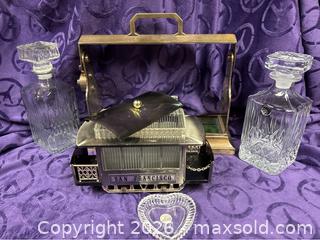 MaxSold Auction: Vintage Bar Equipment Crystal metal  - Idaho Springs (Colorado, USA) PARTNER MANAGED Estate Sale Online Auction - Idaho Street
