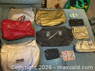 MaxSold Auction: Coach Bag Lot - Milton (Ontario, Canada) SELLER MANAGED Downsizing Online Auction - Laking Terrace