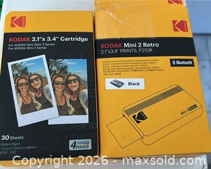 MaxSold Auction: Kodak Mini 2 Bluetooth Printer - Milton (Ontario, Canada) SELLER MANAGED Downsizing Online Auction - Laking Terrace