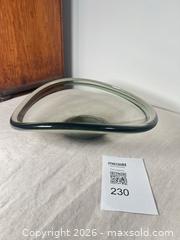 MaxSold Auction: 1960 Holmegaard Art Glass Bowl by Per Lütken Denmark - signed and dated  - Ottawa (Ontario, Canada) SELLER MANAGED Downsizing Online Auction - Daly Avenue