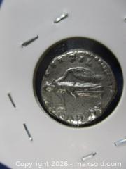 MaxSold Auction: Ancient Roman Silver Denarius Currency Coin. Empress FAUSTINA The Younger. 161-164 AD. - Toronto (Ontario, Canada) SELLER MANAGED Estate Sale Online Auction - Annette Street