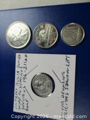 MaxSold Auction: Ancient Roman Silver Denarius Currency Coin. Empress JULIA DOMNA 196-211 AD.  - Toronto (Ontario, Canada) SELLER MANAGED Estate Sale Online Auction - Annette Street