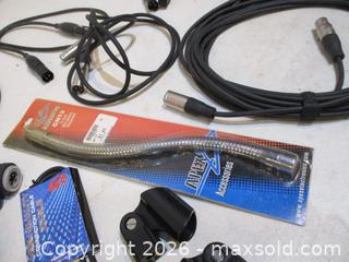 MaxSold Auction: Microphones, Microphone Cables, Extensions, Saddles That Screw Onto Stands. - Toronto (Ontario, Canada) SELLER MANAGED Estate Sale Online Auction - Annette Street