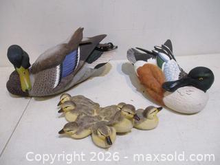 MaxSold Auction: Three Duck Sculptures By ROGER DESJARDINS. Each Hand Signed By The Artist & Dated. Limited Edition NATURES WINDOW Sculptures Of 750. - Toronto (Ontario, Canada) SELLER MANAGED Estate Sale Online Auction - Annette Street