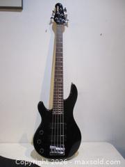 MaxSold Auction: YAMAHA BBN5L-II, BASE GUITAR With Shoulder Bag, Plug-in Wire & Heavy Duty Guitar Shoulder Strap. LEFT HANDED. - Toronto (Ontario, Canada) SELLER MANAGED Estate Sale Online Auction - Annette Street