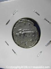 MaxSold Auction: Ancient Roman Silver Denarius Currency Coin. Emperor HADRIAN 117-138 AD. - Toronto (Ontario, Canada) SELLER MANAGED Estate Sale Online Auction - Annette Street