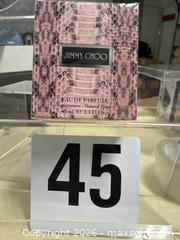 MaxSold Auction: Jimmy Choo Sealed Perfume  - Fullerton (California, USA) SELLER MANAGED Downsizing Online Auction - S. Highland Avenue