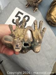 MaxSold Auction: Metal Frog Prince Decor  - Fullerton (California, USA) SELLER MANAGED Downsizing Online Auction - S. Highland Avenue