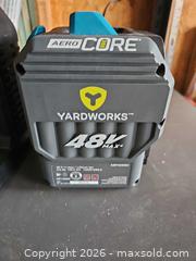 MaxSold Auction: Yardworks 48V 3.0Ah Lithium-Ion Battery - Ottawa (Ontario, Canada) SELLER MANAGED Downsizing Online Auction - Newport Crescent