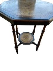 MaxSold Auction: Antique Aesthetic Movement Inlaid Rosewood Table - Ottawa (Dunrobin) (Ontario, Canada) SELLER MANAGED Downsizing Online Auction - Greenland Road
