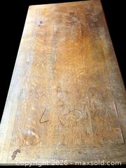MaxSold Auction: Antique Victorian Oak Library Table with 1 Drawer - Ottawa (Dunrobin) (Ontario, Canada) SELLER MANAGED Downsizing Online Auction - Greenland Road