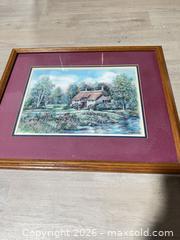 MaxSold Auction: Matted Wall Art Cottage - Cocoa (Florida, USA) SELLER MANAGED Estate Sale Online Auction - Broadcast Court