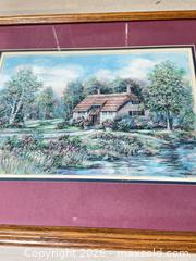 MaxSold Auction: Matted Wall Art Cottage - Cocoa (Florida, USA) SELLER MANAGED Estate Sale Online Auction - Broadcast Court