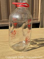MaxSold Auction: 1950’s Purity Meadow-Dew 1/2 Gallon Glass Milk Jug - Saanich (British Columbia, Canada) SELLER MANAGED Downsizing Online Auction - Dunsterville Avenue