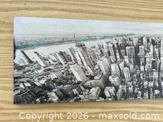 MaxSold Auction: Black & White City Skyline Canvas Wall Art (Landscape) - Saanich (British Columbia, Canada) SELLER MANAGED Downsizing Online Auction - Dunsterville Avenue