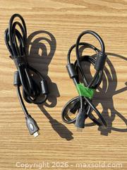 MaxSold Auction: HDMI Cables (2) Standard Type A, High Speed with Ethernet, Approx 2m, Black - Saanich (British Columbia, Canada) SELLER MANAGED Downsizing Online Auction - Dunsterville Avenue