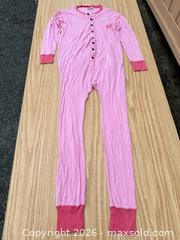 MaxSold Auction: Lazy One Pink 100% Cotton Onesie / Union Suit, Size S - Saanich (British Columbia, Canada) SELLER MANAGED Downsizing Online Auction - Dunsterville Avenue