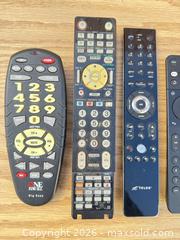 MaxSold Auction: Lot of 6 Universal & Set-top TV Remote Controls - Saanich (British Columbia, Canada) SELLER MANAGED Downsizing Online Auction - Dunsterville Avenue