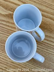 MaxSold Auction: MSRF Design Studio Ceramic Mug Pair, White & Gold - Saanich (British Columbia, Canada) SELLER MANAGED Downsizing Online Auction - Dunsterville Avenue